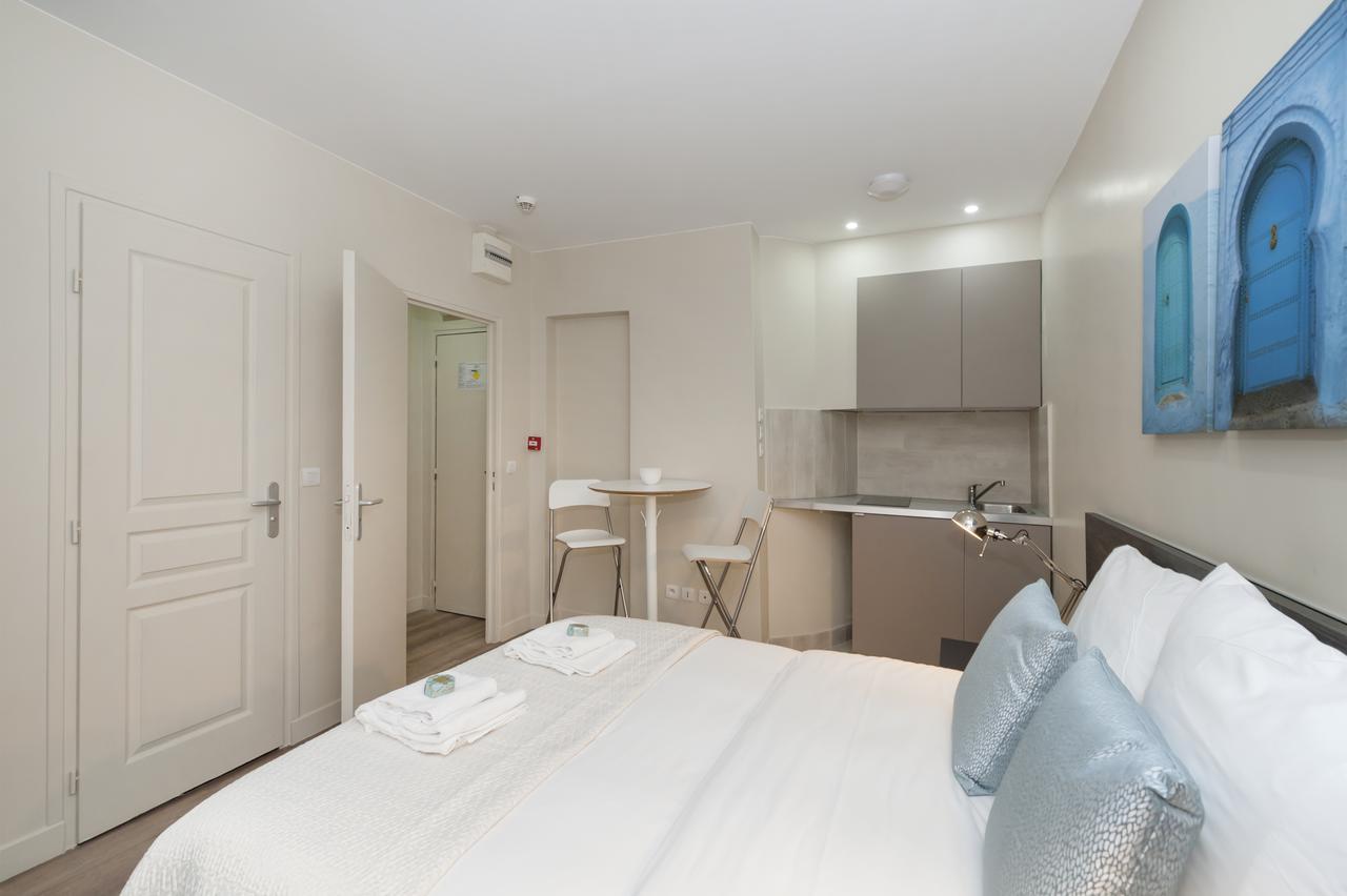 Le17 Furnished Studios Paris Bagian luar foto